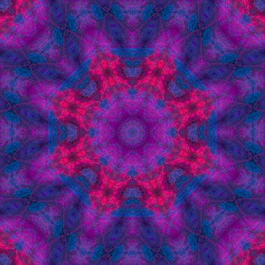 Soyut Dijital mandala mozaik, oryantal, Arapça