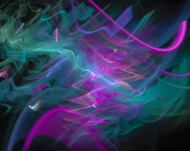 Soyut Dijital fraktal, fantezi tasarım