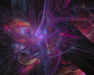 Soyut Dijital fraktal, fantezi tasarım