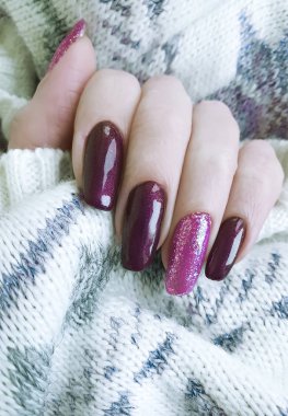 El manikür kazak, kış