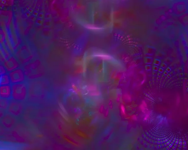 Fractal Digital Abstract Design Party — Stock Photo, Image
