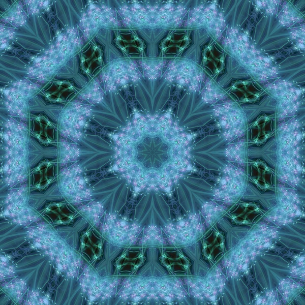 Mandala Digitale Abstractie Ontwerp — Stockfoto