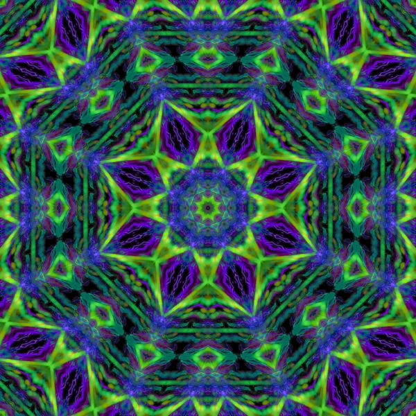 Mandala dijital soyutlama tasarım