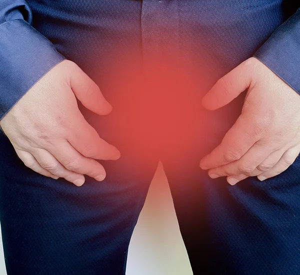 Manliga Symptom Prostatit Healthcare — Stockfoto