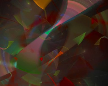 Soyut Dijital fraktal, fantezi tasarım