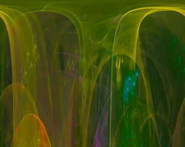 Soyut Dijital fraktal modern