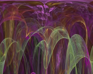 Soyut Dijital fraktal modern, gerçeküstü