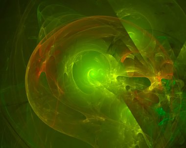 Soyut Dijital fraktal, fantezi tasarım