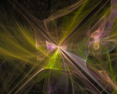 Soyut Dijital fraktal, güzel tasarım