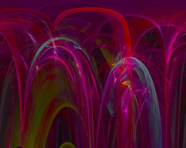 Soyut Dijital fraktal, fantezi tasarım