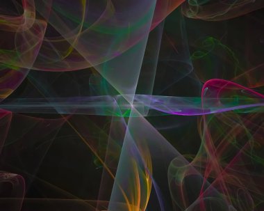 soyut fraktal dijital güzel fantezi tasarım alev