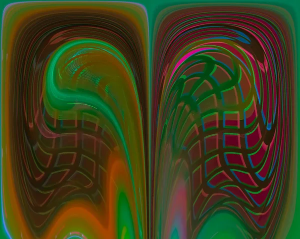 Abstracte Digitale Fractal Fantasie — Stockfoto