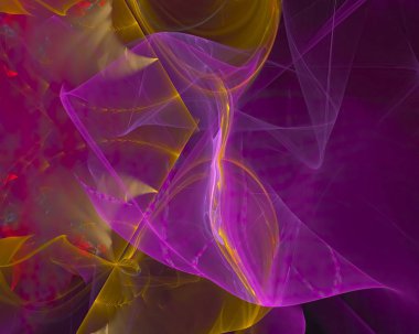 soyut dijital fraktal yaratıcı