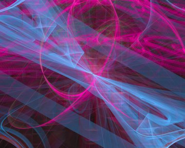 Soyut Dijital fraktal fantezi 