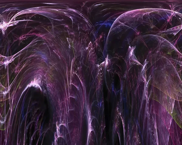 Abstrait Digital Fractal Fantasy Design Render Motion Swirl — Photo