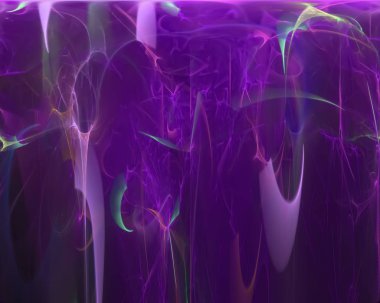 Soyut Dijital fraktal bilim