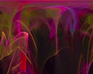 Soyut Dijital fraktal bilim