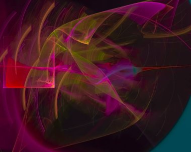 Soyut Dijital fraktal bilim