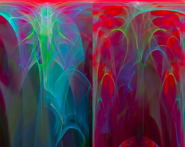 Soyut Dijital fraktal grafik