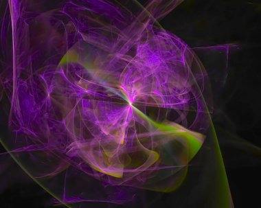 Soyut Dijital fraktal, fantezi tasarım