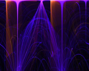 Soyut Dijital fraktal, fantezi tasarım