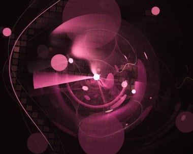 Soyut Dijital fraktal, fantezi tasarım