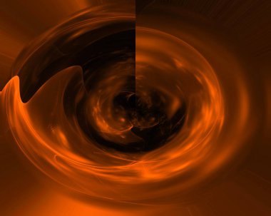 Soyut Dijital fraktal, fantezi tasarım hayal süsleme