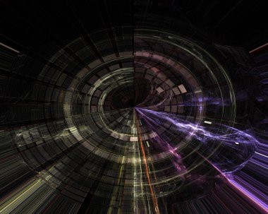 Soyut Dijital fraktal, fantezi tasarım