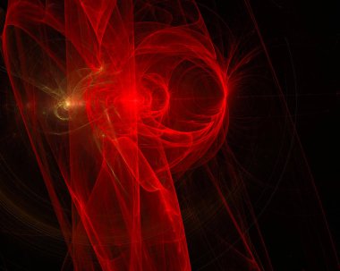 soyut dijital fraktal tasarım arka planı