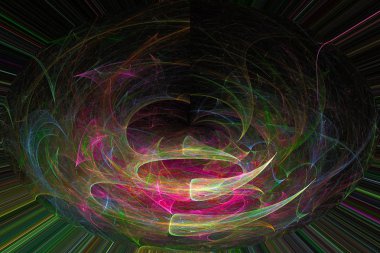 fantezi, fraktal, uzay, arka plan, enerji, soyut, tasarım, illüstrasyon,