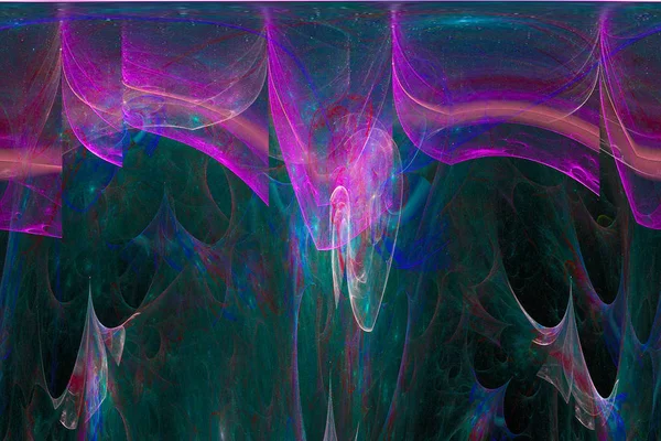 abstract digital fractal kaleidoscope background