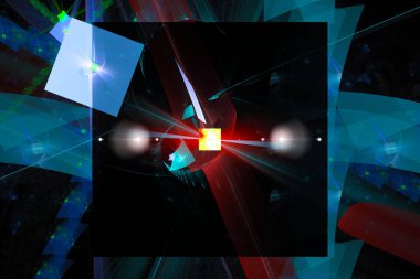 fantezi fraktal arka plan enerji soyut tasarım