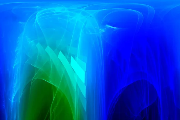 Abstracte Digitale Fractal Fantasy Design Splash Sparkle — Stockfoto