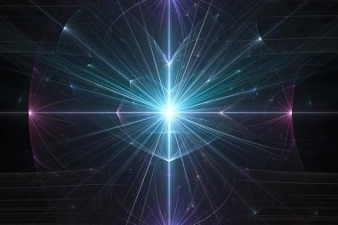 Soyut Dijital fantezi tasarım arka plan hayal