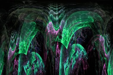 soyut dijital fraktal tasarım arka planı