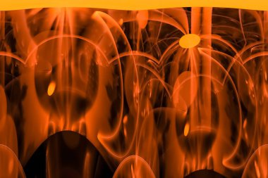 Soyut Dijital fraktal fantezi 