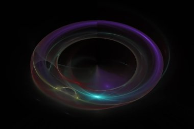 soyut dijital fraktal tasarım arka planı 