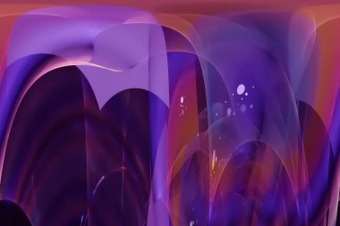 soyut dijital fraktal fantezi tasarım arka plan parlayan