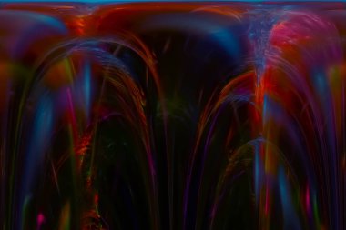 soyut dijital fraktal fantezi tasarım arka plan kaos