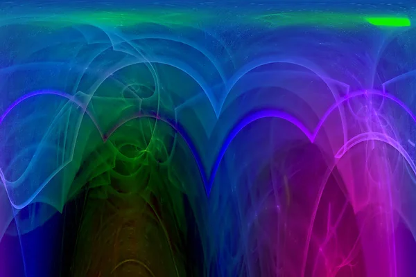 Abstrato Digital Fractal Fantasia Design Fundo Caos — Fotografia de Stock