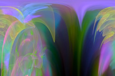 fantezi soyut fraktal arka plan grafik dijital fütüristik