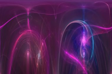 Soyut Dijital fantezi tasarım parlayan yaratıcı