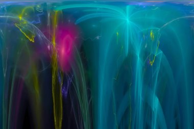 soyut dijital fraktal fantezi tasarım yaratıcı güzel