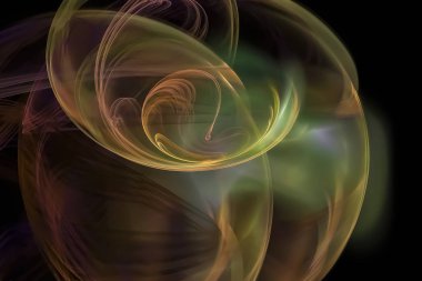 soyut dijital fraktal fantezi tasarım yaratıcı güzel