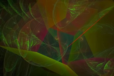 soyut fraktal fantezi tasarım arka plan yaratıcı gelecek