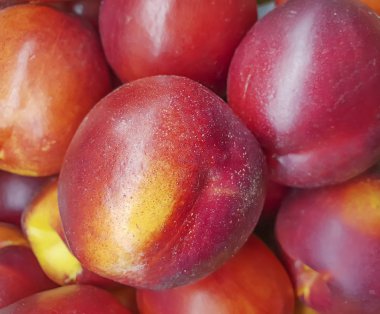 nektarin olgun meyve arka plan doğal beslenme