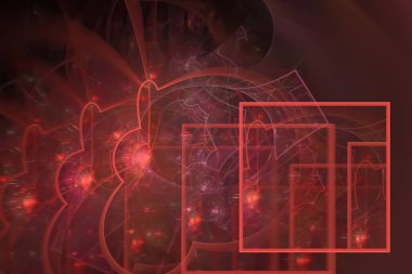 soyut fraktal fantezi tasarım arka plan yaratıcı gelecek