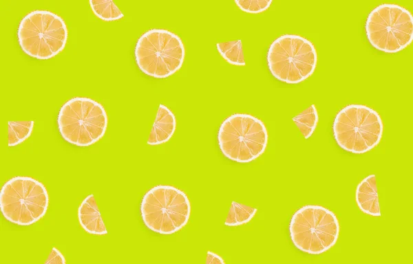 Orange Piece Pattern Colored Summer Background — Stock Photo, Image