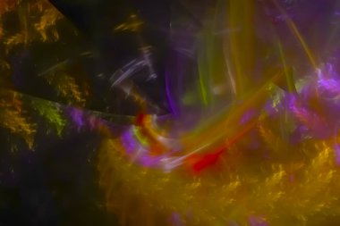 soyut fraktal fantezi tasarım arka plan