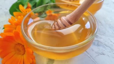 taze bal kadife çiçeği, yavaş hareket